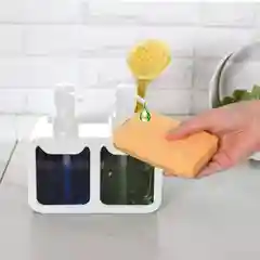 De.home диспенсер двойной для кухни, 2 х 350 мл
