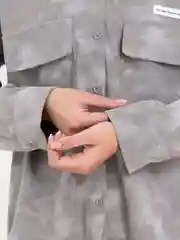 Серый рубашка женская, вельвет
