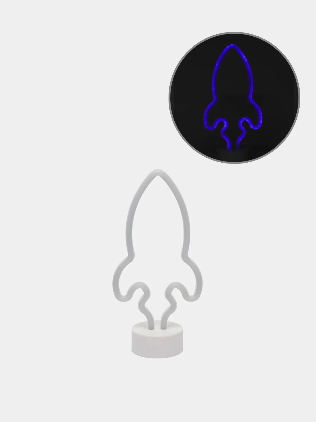 Синий светильник неоновый (USB в комплекте)