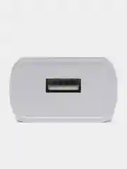 Белый блок питания с кабелем micro-USB, СЗУ 2,1A, универсальный зарядный адаптер, зарядка