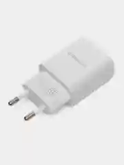Белый блок питания с кабелем micro-USB, СЗУ 2,1A, универсальный зарядный адаптер, зарядка