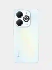 Белый смартфон Infinix SMART 8 Plus 4/128ГБ