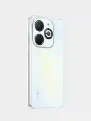 Белый смартфон Infinix SMART 8 Plus 4/128ГБ