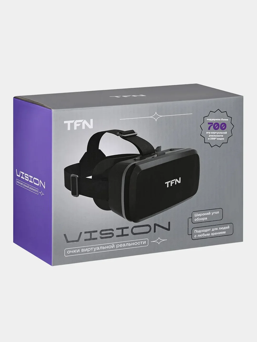 Черный очки виртуальной реальности TFN VR VISON