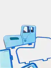 Синий конструктор Синий трактор