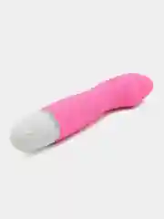 Вибратор со стимуляцией точки G, 17,2 х 4,1 х 3,2 см, розовый