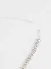 Золотой чокер Labret, со стразами в цветах, черный, серебристый, золотистый