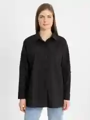 Разноцветный рубашка женская с завязками, базовая, оверсайз,школьная, повседневная, офисная