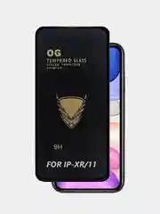 Защитное стекло для iPhone (Айфон) XR/11 Premium OG, с полной проклейкой, олеофобное