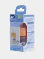 Бутылочка CHICCO MICRO ORANGE 0мес.+,сил.соска медл.поток,PP, 60мл