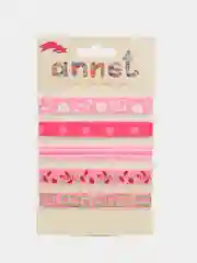 Фуксия ленты Annet  набор атласных лент отрез по 1 метр.,закладка для книг