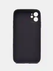 Индиго силиконовый чехол для iPhone 11, со стеклянной панелью и защитой для камеры