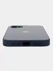 Синий силиконовый чехол для iPhone 11, со стеклянной панелью и защитой для камеры
