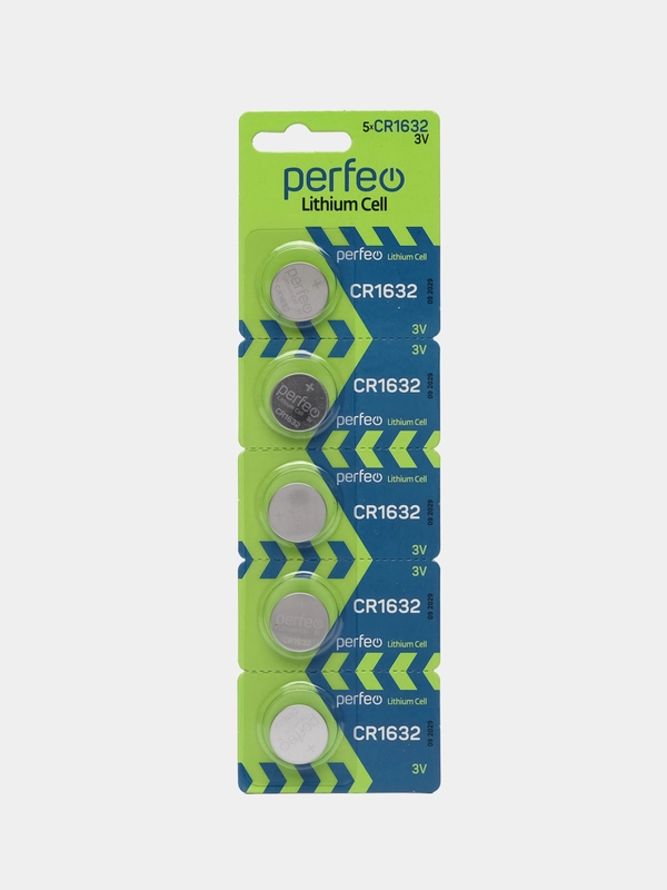 Батарейки Perfeo CR1632, литиевые 3V