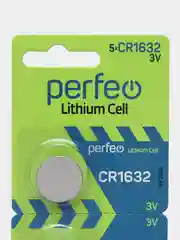 Батарейки Perfeo CR1632, литиевые 3V
