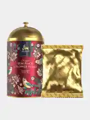 Синий чай черный листовой Richard Royal Bergamot & flower Petals, ароматизированный, ж/б, 60г