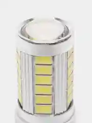 Автомобильная светодиодная LED лампа T20 W21/5W для габаритных огней, ДХО, 12в белый свет