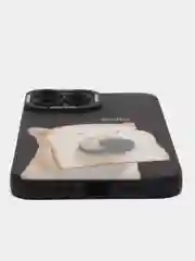 Черный чехол для iPhone (Айфон) 11, 12, 13, 14, 15, Pro Max, 7, 8, Plus, X, XS, XR, силиконовый
