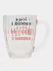 Прозрачный кружка для пива Ностальгия "Приколы", 0,5 л
