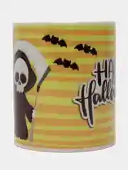Бежевый меланж кружка "Haloween"
