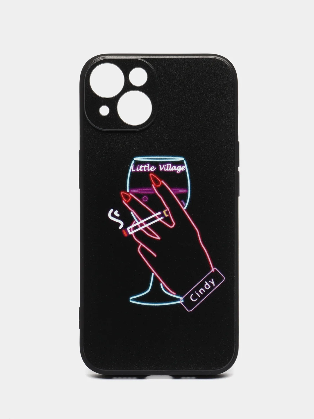 Голубой чехол для iPhone 15/14/13/12/11/Pro/Max/Mini/Plus/Xr/Xs/X/7+/8/SE, с принтом