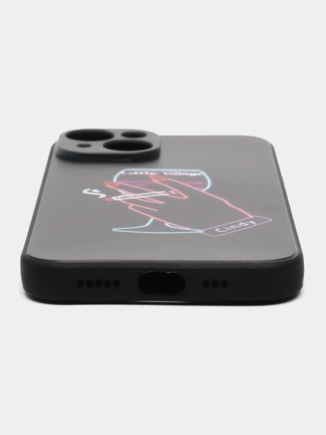 Голубой чехол для iPhone 15/14/13/12/11/Pro/Max/Mini/Plus/Xr/Xs/X/7+/8/SE, с принтом