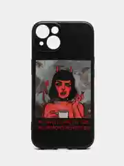 Светло-оранжевый чехол для iPhone 15/14/13/12/11/Pro/Max/Mini/Plus/Xr/Xs/X/7+/8/SE, с принтом