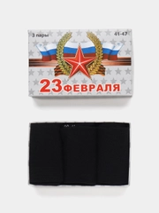 Носки мужские в подарочной упаковке подарок на 23 февраля