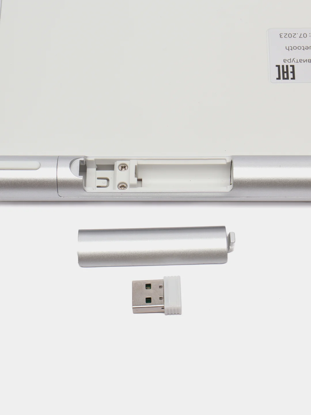 Белый клавиатура беспроводная Olmio WK-15