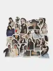 Розовый набор K-POP Blackpink, Stray Kids стикерпак 50 шт блакпинк, страй кидз, наклейки стикеры