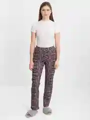 Темно-синий трикотажные брюки женские,хлопок 100%,Onstyle