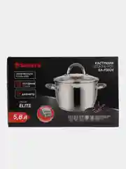 Кастрюля Sakura SA-P3024 ELITE 5,8л 24x13,5см нерж