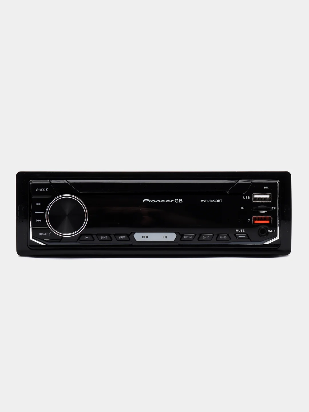 Красный автомагнитола Pioneer.GB 8022 (Bluetooth/USB/AUX/FM)