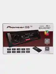 Красный автомагнитола Pioneer.GB 8022 (Bluetooth/USB/AUX/FM)