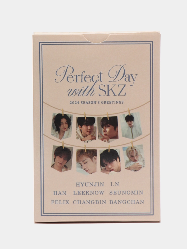 Карточки K-pop группы "Stray Kids" альбом "Perfect Day with SKZ", 55 штук
