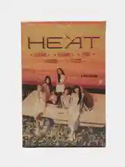 Карточки K-pop группы "G-IDLE", альбом "HEAT", 55 штук
