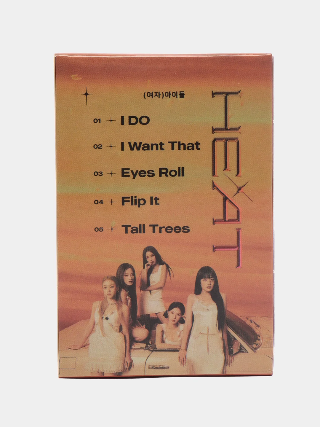 Карточки K-pop группы "G-IDLE", альбом "HEAT", 55 штук