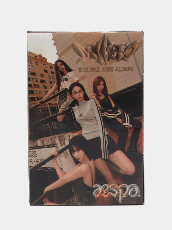 Карточки K-pop группы "AESPA", альбом "MY WORLD", 55 штук