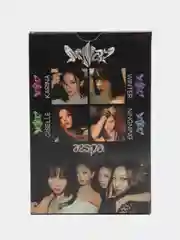 Карточки K-pop группы "AESPA", альбом "MY WORLD", 55 штук