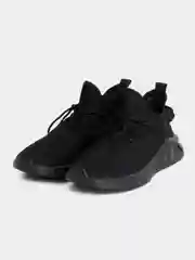Черный кроссовки спортивные Yeezy Boost