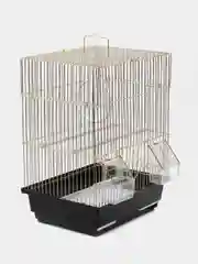 Клетка для птиц, золотая, 30*23*39см