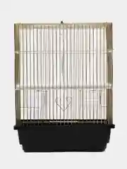 Клетка для птиц, золотая, 30*23*39см