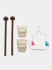 Желтый клетка для птиц, 30*23*39см