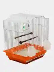 Оранжевый клетка для птиц, 35*28*43 см, клетка для мелких и средних птиц