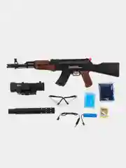 Хром автомат игрушечный с гидрогелевыми орбизами, подарки к новому году