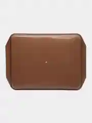 Коричневый универсальный поднос, поднос пластиковый 432 x 303x32 мм,с бортиком