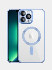 Чехол MagSafe Apple iPhone, Айфон 11, 12, 13, 14, Pro Max с защитой камеры, магсейф