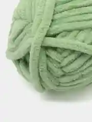 Зеленый пряжа плюшевая Alize Velluto, 100% микрополиэстер, 100г, 68м, плюшевая, велюровая веллюто