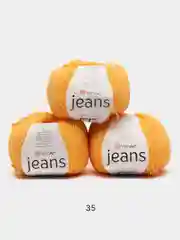 Пряжа YarnArt Jeans комплект 3штуки 5штук (ч2) 55% Хлопок 45% Акрил 50г 160м Ярн Арт Джинс