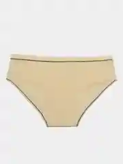 Лимонный трусы женские однотонные
